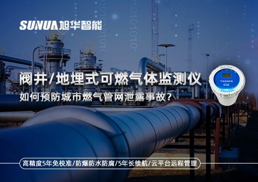 阀井/地埋式可燃气体监测仪如何预防城市燃气管网泄露事故？