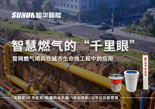 智慧燃气的“千里眼”：管网燃气哨兵在城市生命线工程中的应用